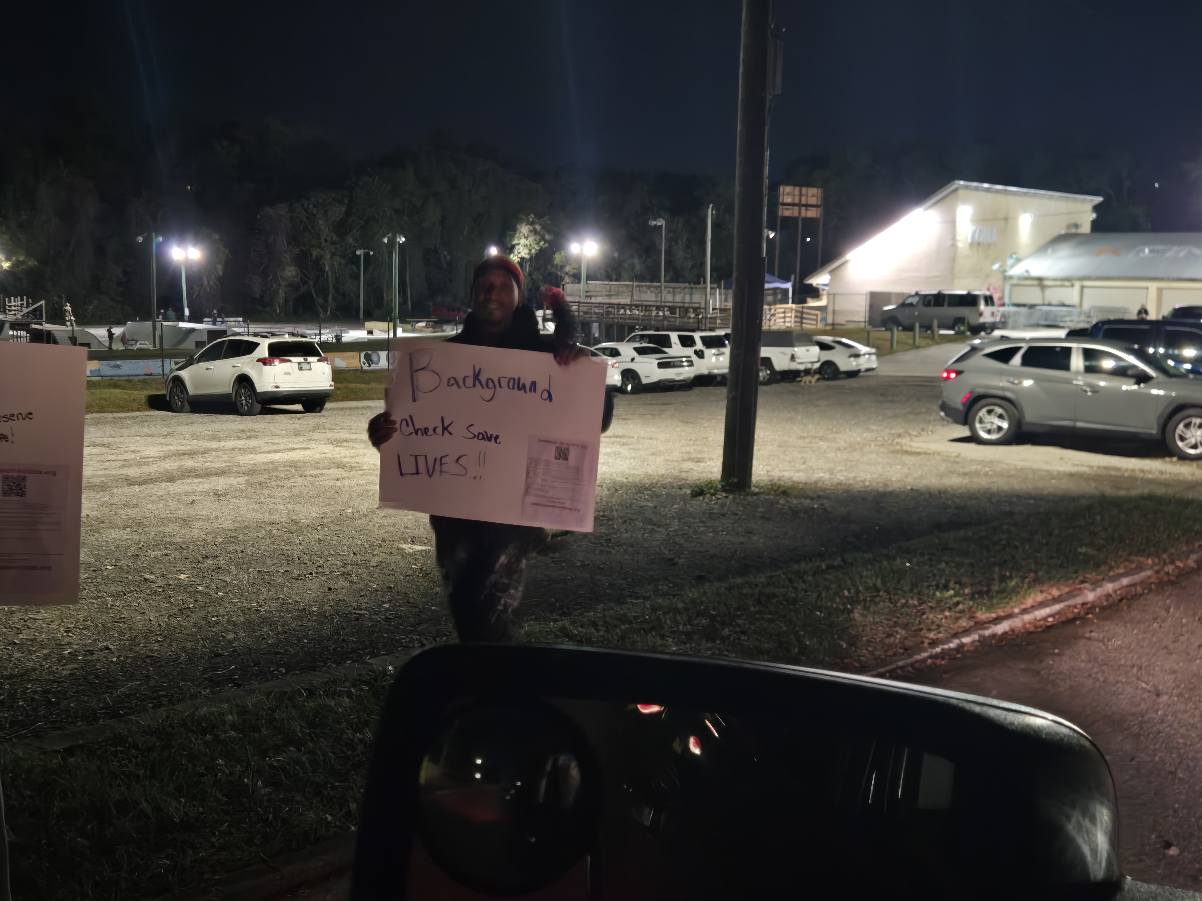 December 3 protest – Wide shot