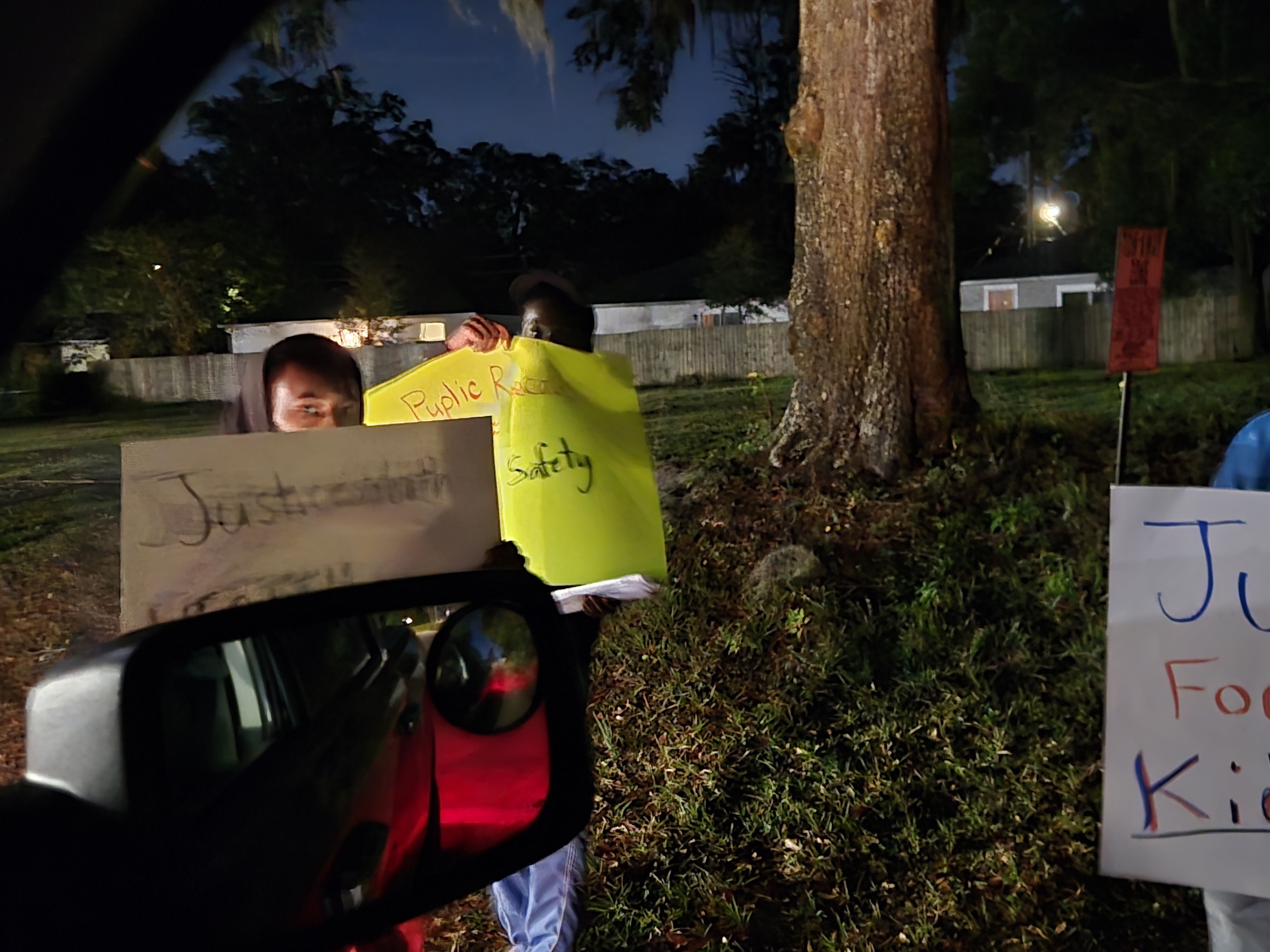 December 3 protest – Who Is Watching Our Children